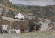 Fernand Khnopff In Fosset The Hamlet china oil painting artist